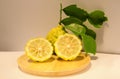 Thai Bergamot is vegetable Royalty Free Stock Photo