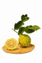 Thai Bergamot is vegetable Royalty Free Stock Photo