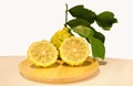 Thai Bergamot is vegetable Royalty Free Stock Photo