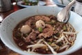 Thai boat noodles