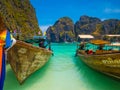 Thai longboats