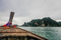 Thai boats on krabi beach, Thailand.