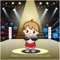 Thai Boxing Cartoon, Muay Thai