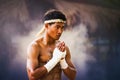 Thai boxing Royalty Free Stock Photo