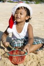 Thai boy on the beach