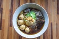 Thai Braised Beef Noodle Soup Royalty Free Stock Photo