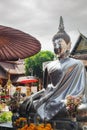 Thai Buddha Statue in Wat Si Suphan, Chiang Mai