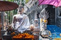 Thai Buddha Statue in Wat Si Suphan, Chiang Mai