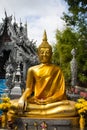Thai buddha statue in wat srisuphan