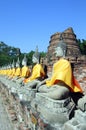 Thai Buddhas Royalty Free Stock Photo