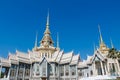 Thai buddhist temple beautiful pagoda wat Royalty Free Stock Photo