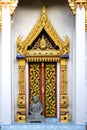 Thai Buddhist Temple Door