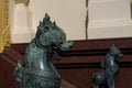 Thai Buddhist Temple Guardian statue in Thailand wat