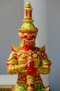 Thai Buddhist Temple Guardian Suriyaphob Royalty Free Stock Photo