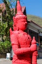 Thai Buddhist Temple Guard Royalty Free Stock Photo