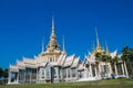 Thai buddhist temple wat rich decorated Royalty Free Stock Photo