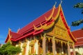 Thai buddhist temple beautiful pagoda wat Royalty Free Stock Photo