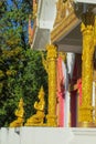 Thai buddhist temple wat in Thailand Royalty Free Stock Photo