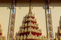 Thai buddhist temple wat in Thailand Royalty Free Stock Photo