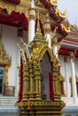 Thai buddhist temple wat in Thailand Royalty Free Stock Photo