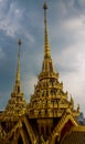 Thai buddhist temple wat in Thailand Royalty Free Stock Photo