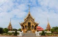 Thai buddhist temple wat in Thailand, Wat Pa Saeng Arun in Khon Kaen Royalty Free Stock Photo