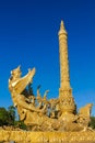 Thai buddist statues and symbols in Chiang Mai, Thailand Royalty Free Stock Photo