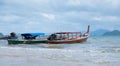 Thai or Burmese fishing boat Royalty Free Stock Photo