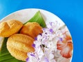 Thai candy and flowers