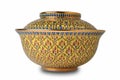 Thai ceramic, Benjarong Royalty Free Stock Photo