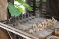 Thai chess Royalty Free Stock Photo