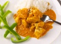 Thai Chicken peanut curry Royalty Free Stock Photo