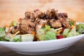 Thai chicken salad Royalty Free Stock Photo