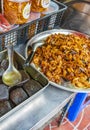 Thai Chinese street food old market China Town Bangkok Thailand