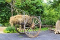 Thai classic vehicles or wagons. Royalty Free Stock Photo