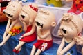 Thai clay dolls