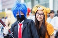 Thai cosplayers dress as the characters from cartoon and game in Japan festa in Bangkok