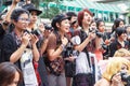 Thai cosplayers dress as the characters from cartoon and game in Japan festa in Bangkok