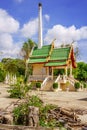 Thai crematorium building Royalty Free Stock Photo
