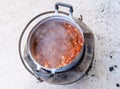 Thai curry soup Royalty Free Stock Photo