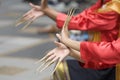 Thai dance performance Royalty Free Stock Photo