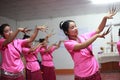 Thai dance performance Royalty Free Stock Photo