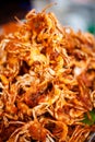 Thai deep fried crabs Royalty Free Stock Photo