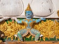 Thai Demon on the top of Tiger Temple (Wat Tham Suea)