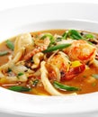 Thai Dishes - Seafood with Lemon Sorgho