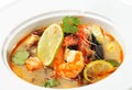 Thai Dishes - Tom Yam Kung Royalty Free Stock Photo