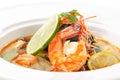 Thai Dishes - Tom Yam Kung Royalty Free Stock Photo