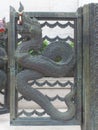 Thai dragon door
