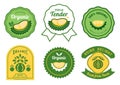 Thai durian stickers design