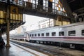 Thai express train in Bangkok station